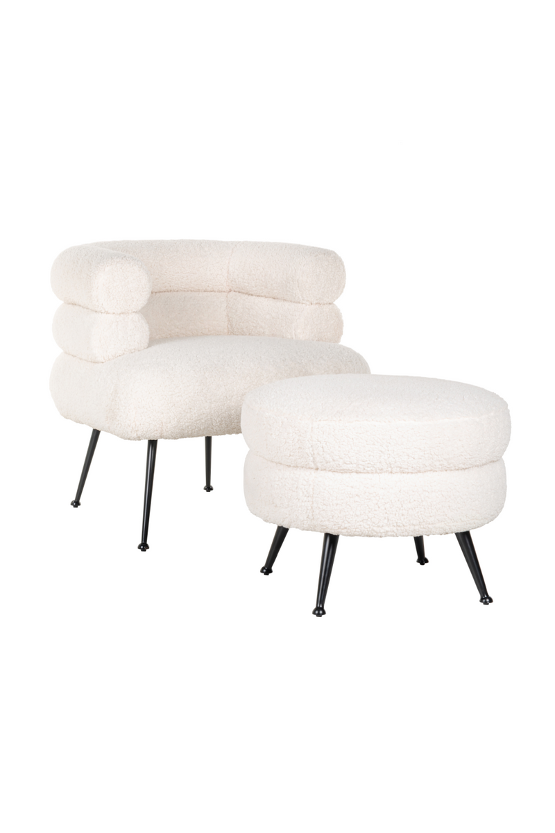 White Contemporary Armchair | OROA Amelia | OROA