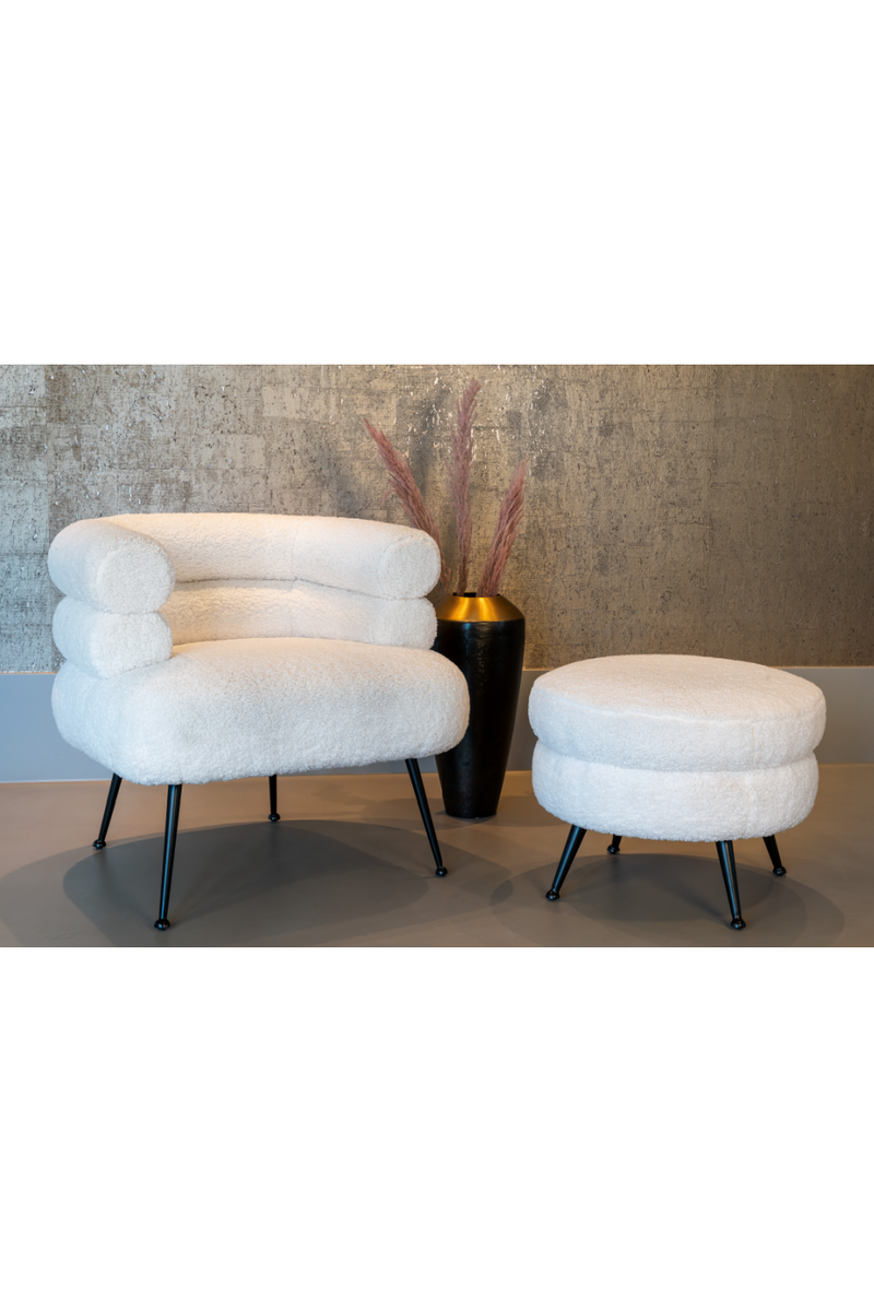 White Contemporary Armchair | OROA Amelia | OROA