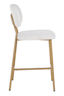 Brushed Metal Counter Stool | Richmond Interiors Xenia | Oroatrade.com