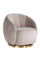 Round Swivel Easy Chair | Richmond Interiors Jago | Oroatrade.com