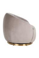 Round Swivel Easy Chair | Richmond Interiors Jago | Oroatrade.com