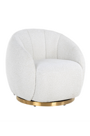 Round Swivel Easy Chair | Richmond Interiors Jago | Oroatrade.com