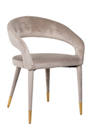 Modern Velvet Armchair | Richmond Interiors Gia | Oroatrade.com