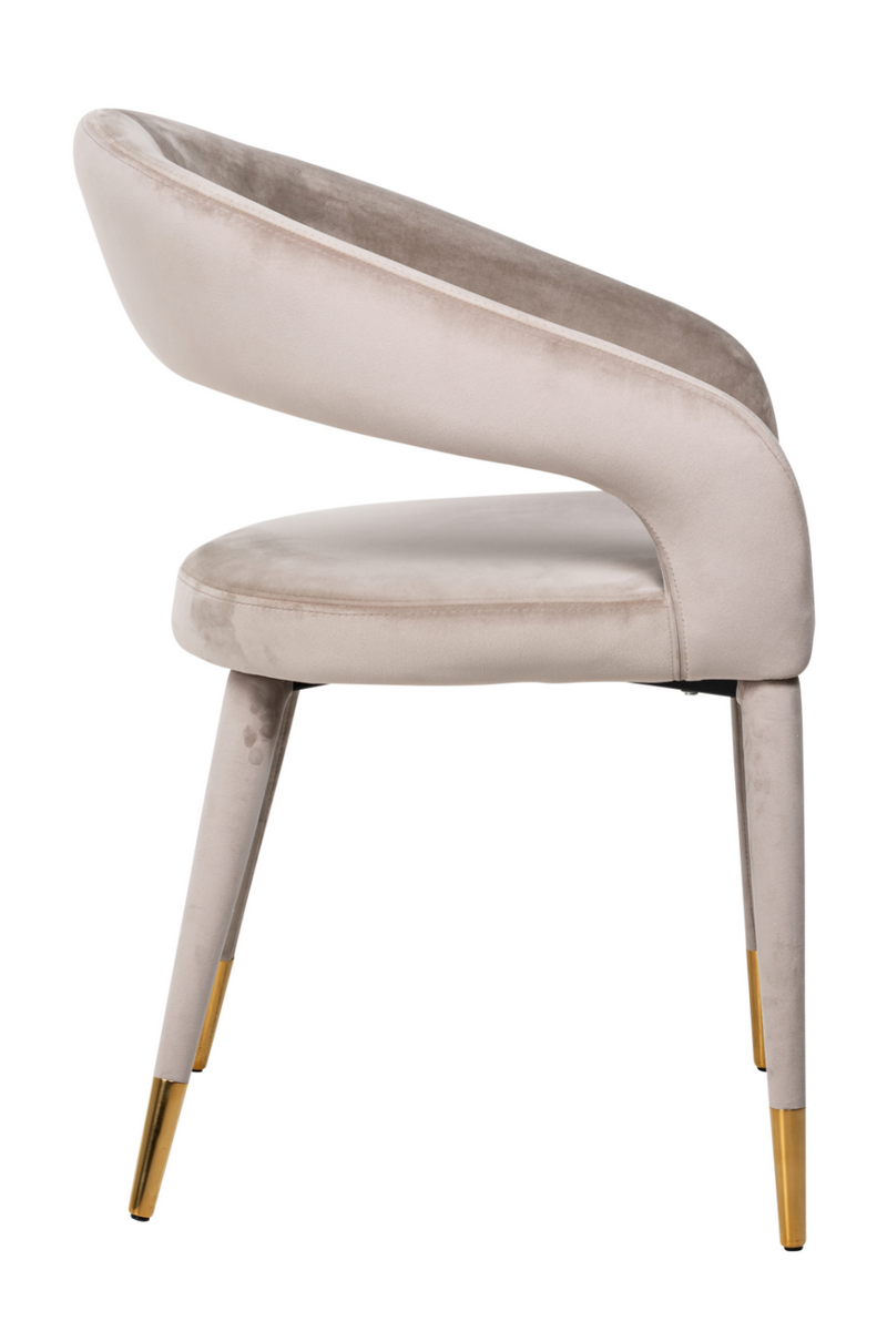 Modern Velvet Armchair | OROA Gia | Oroatrade.com