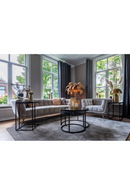 Khaki Velvet Box Armchair | Richmond Interiors Huxley | Richmond Interiors