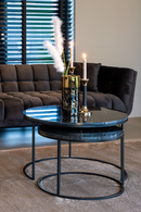 Anthracite Velvet Channel Stitched Sofa | Richmond Interiors Huxley | Oroatrade.com