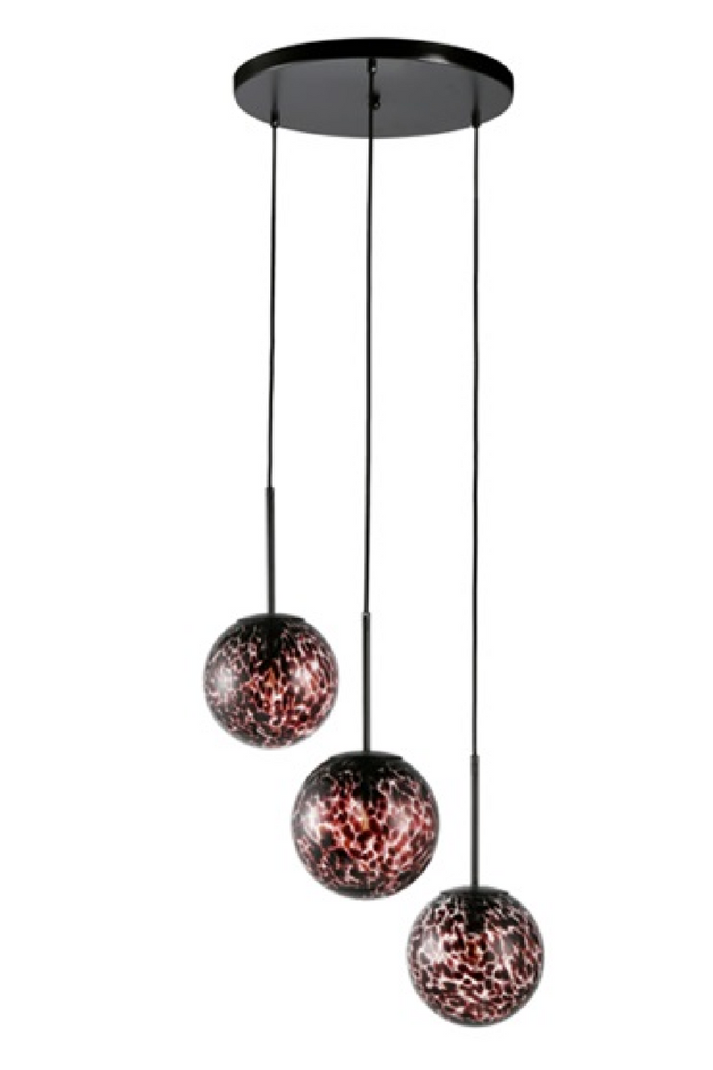 Three Glass Orb Hanging Lamp | OROA Kyana | OROATRADE.com