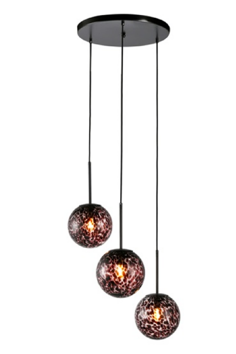 Three Glass Orb Hanging Lamp | OROA Kyana | OROATRADE.com