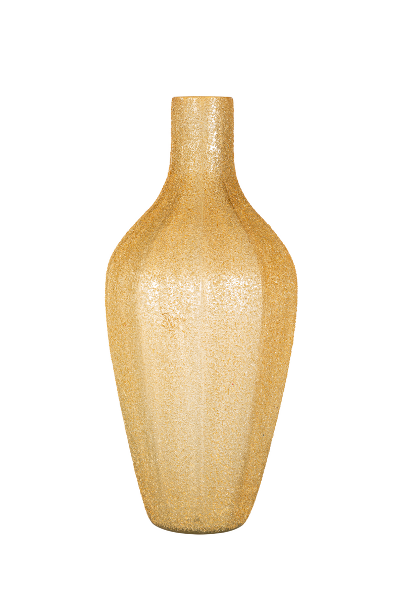 Gold Glass Bottle Vase L | OROA Cilou | OROATRADE.com