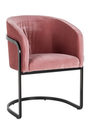 Blush Velvet Chair | Richmond Interiors Chiara  | Oroatrade.com
