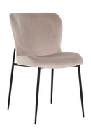 Khaki Velvet Dining Chair | Richmond Interiors Darby | Oroatrade.com