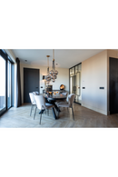 Khaki Velvet Dining Chair | Richmond Interiors Darby | Oroatrade.com