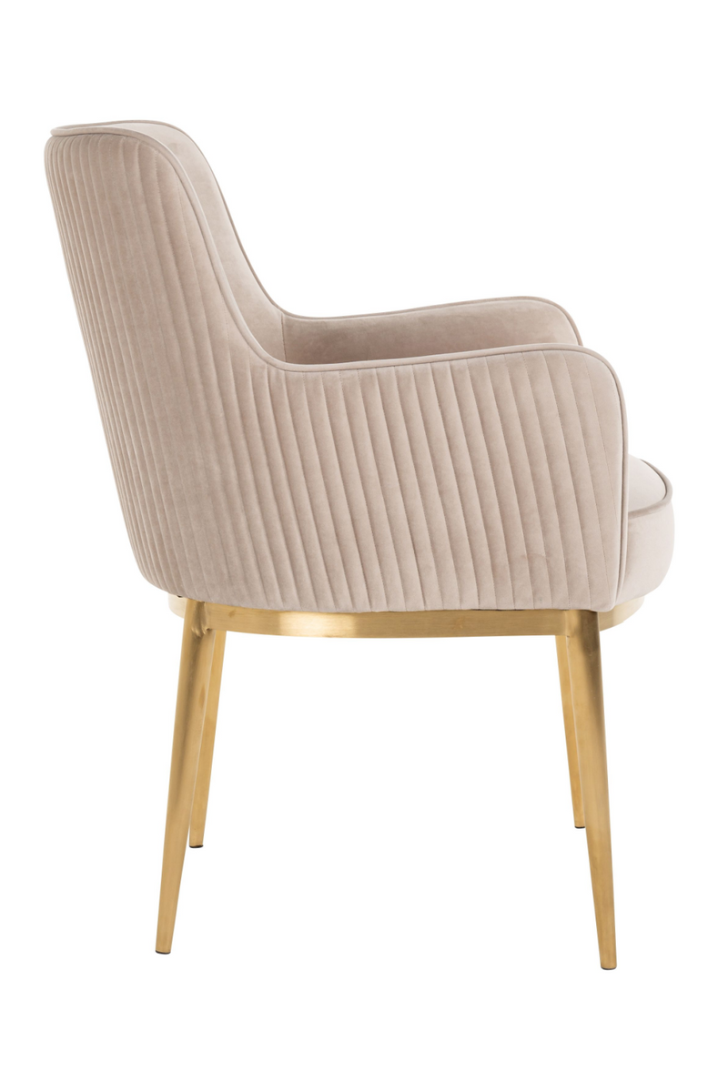 Velvet Dining Armchair | OROA Breeze | Oroatrade.com