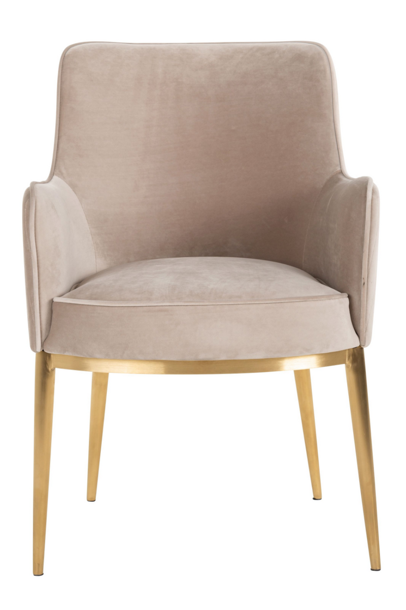 Velvet Dining Armchair | OROA Breeze | Oroatrade.com