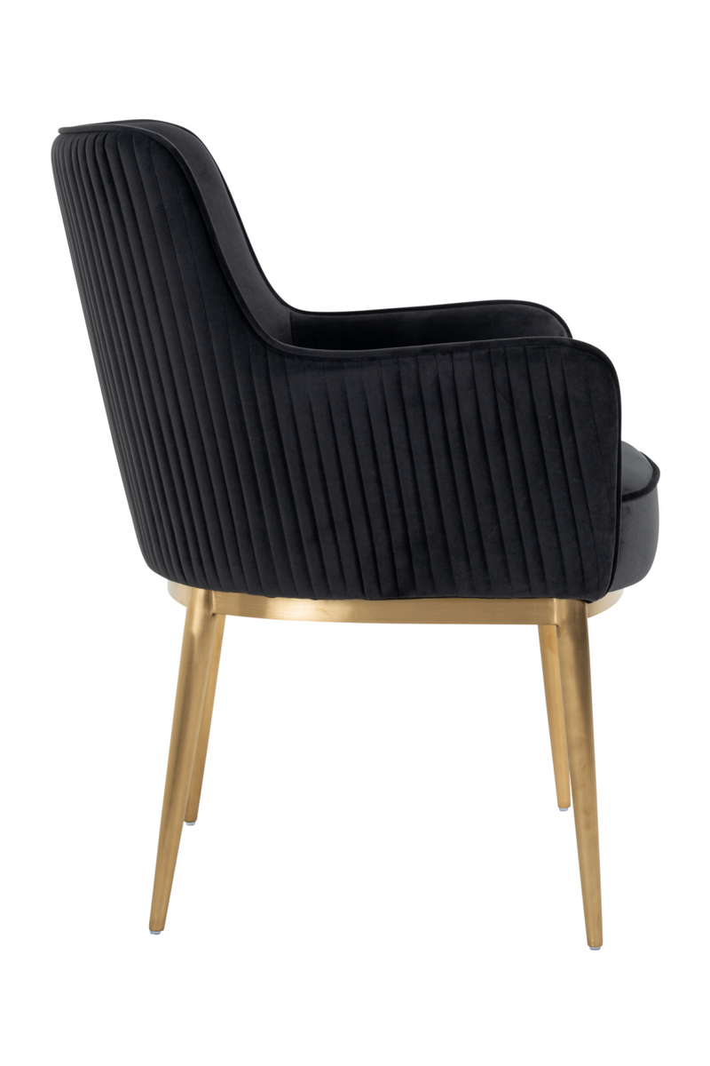 Velvet Dining Armchair | OROA Breeze | Oroatrade.com