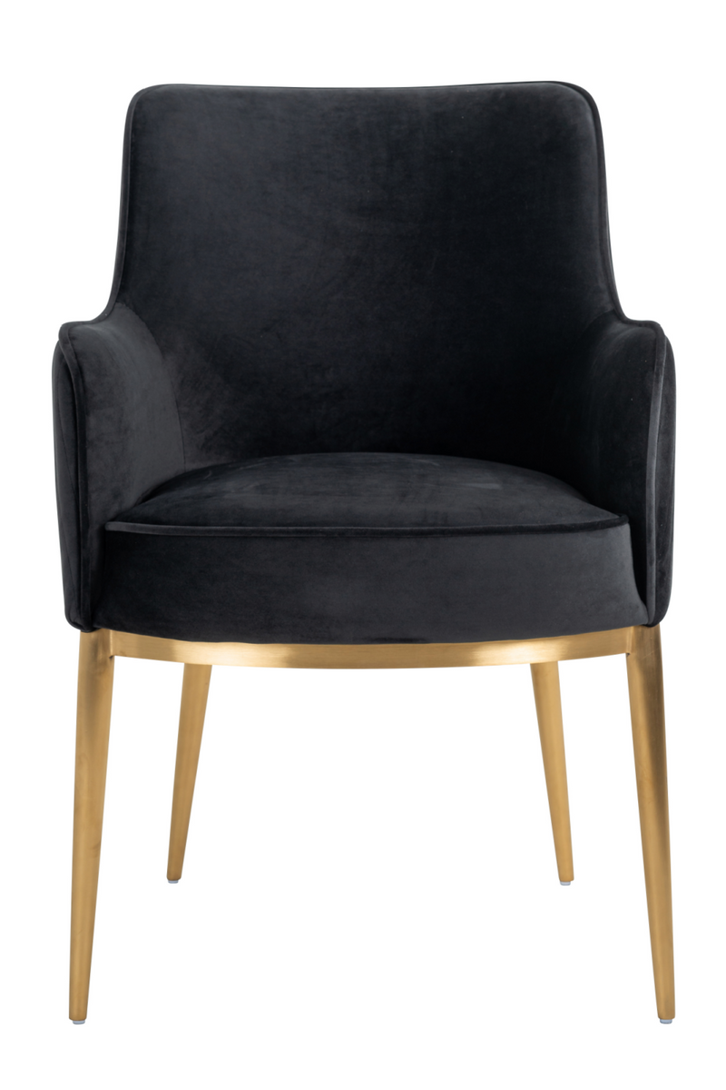 Velvet Dining Armchair | OROA Breeze | Oroatrade.com