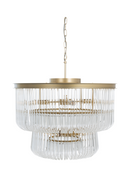 Cascading Crystal Hanging Lamp | Richmond Interiors Romy | Oroatrade