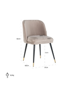 Upholstered Classic Dining Chair | Richmond Interiors Alicia | Oroatrade.com