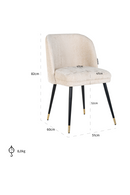 Upholstered Classic Dining Chair | Richmond Interiors Alicia | Oroatrade.com
