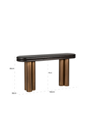 Lacquered Metal Console | Richmond Interiors Macaron | Oroatrade.com