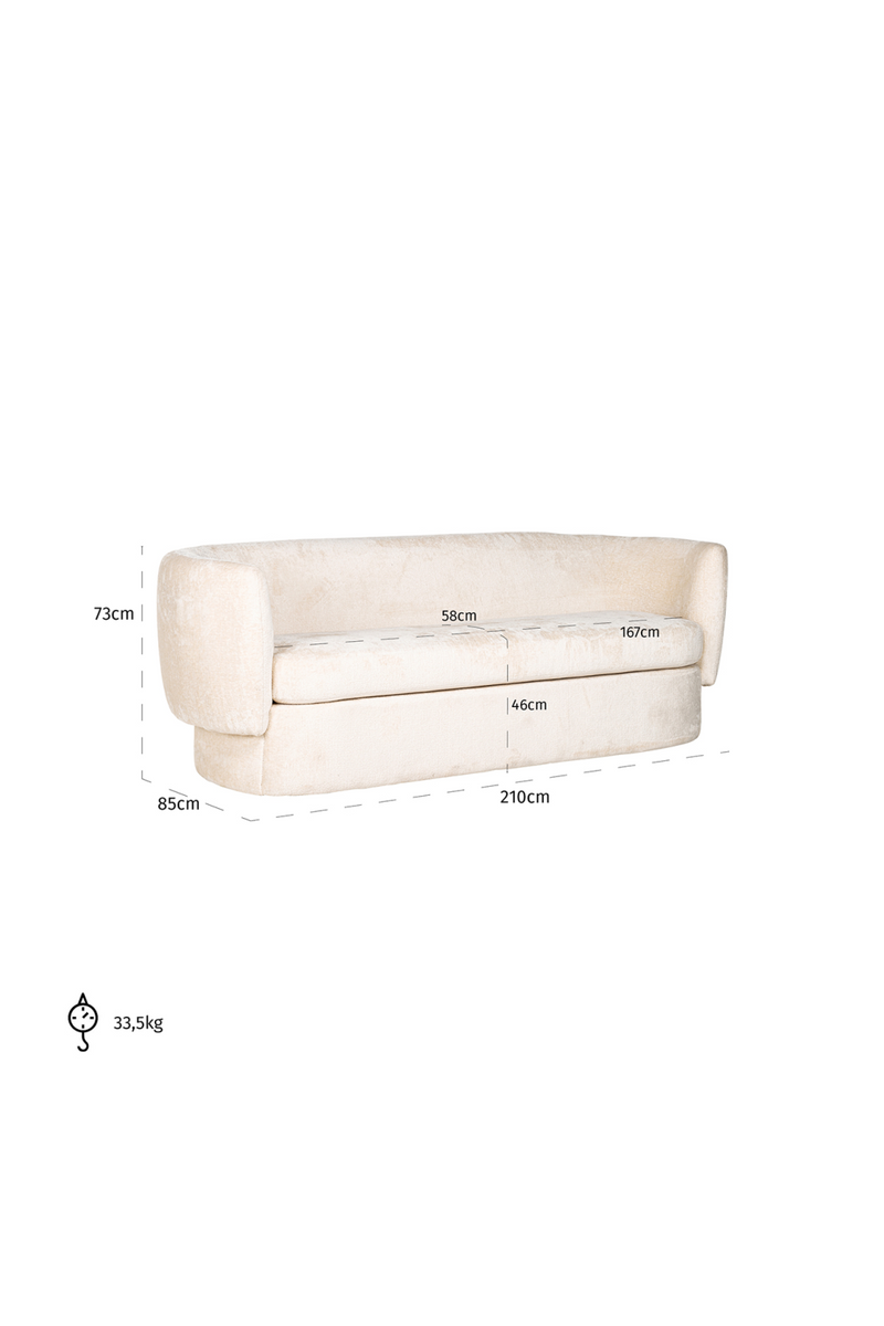 Modern Upholstered Sofa | OROA Donatella | Oroatrade.com