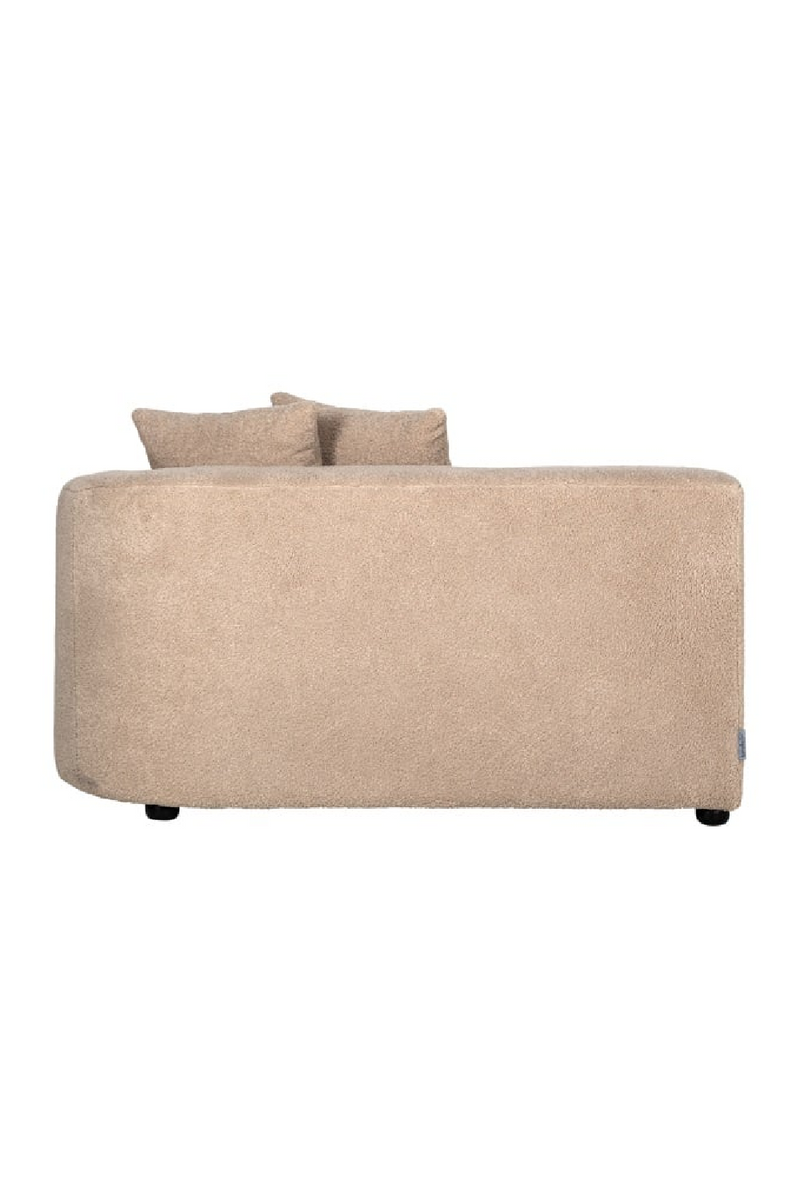 Brown Curve Upholstered Sofa | OROA Grayson | Oroatrade.com
