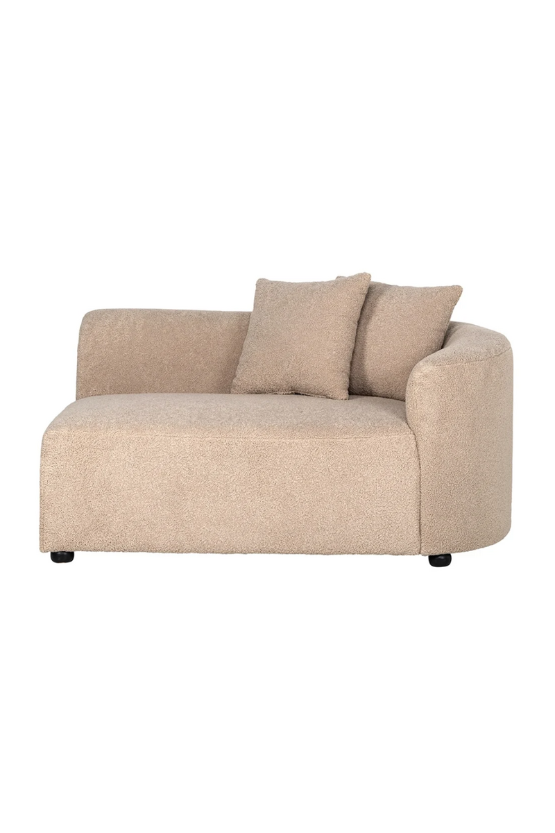 Brown Curve Upholstered Sofa | OROA Grayson | Oroatrade.com