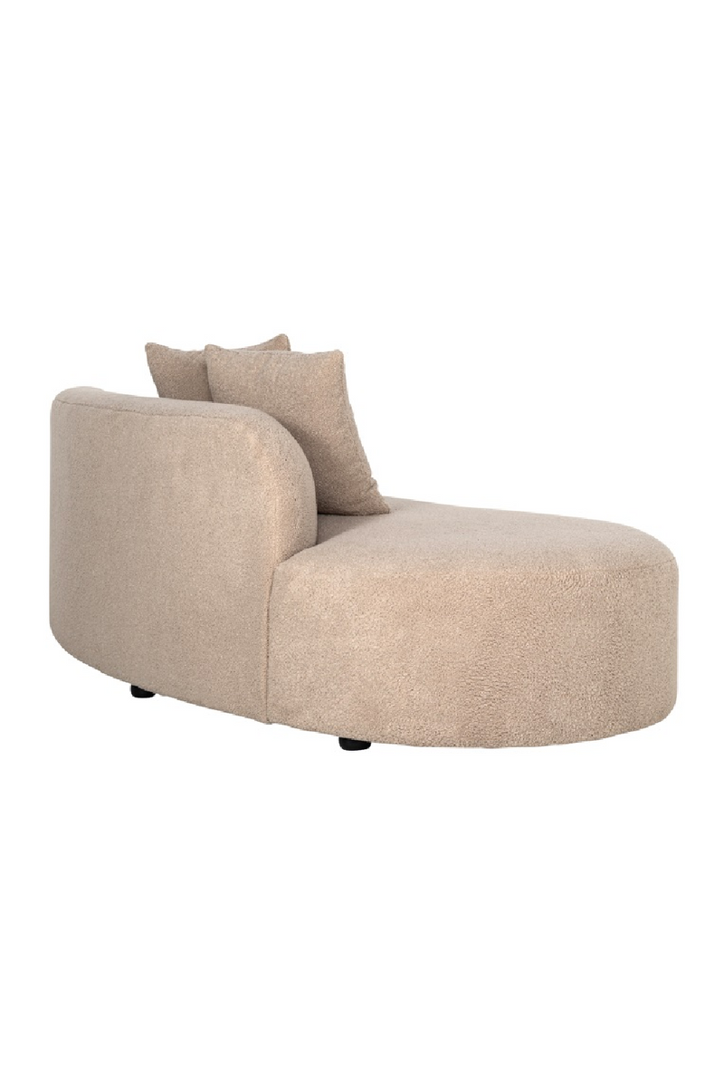 Brown Curve Upholstered Sofa | OROA Grayson | Oroatrade.com