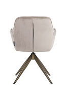 Upholstered Quadropod Swivel Chair | Richmond Interiors Aline | Oroatrade.com