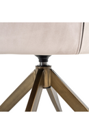 Upholstered Quadropod Swivel Chair | Richmond Interiors Aline | Oroatrade.com