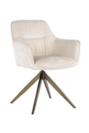 Upholstered Quadropod Swivel Chair | Richmond Interiors Aline | Oroatrade.com