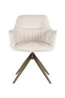 Upholstered Quadropod Swivel Chair | Richmond Interiors Aline | Oroatrade.com