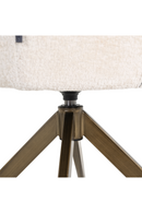 Upholstered Quadropod Swivel Chair | Richmond Interiors Aline | Oroatrade.com