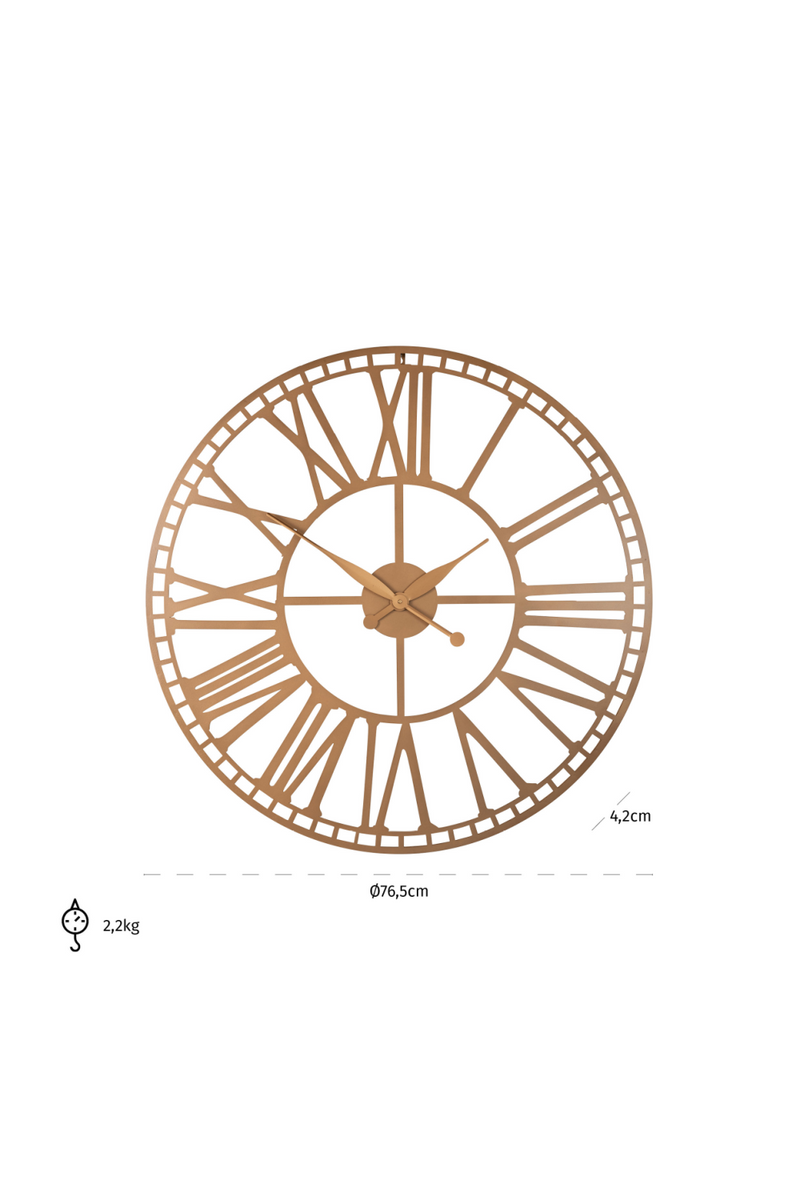 Mid-Century Modern Clock | OROA Jady | Oroatrade.com