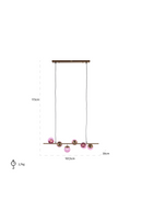 Sculptural Modern Hanging Lamp | Richmond Interiors Bente | Oroatrade