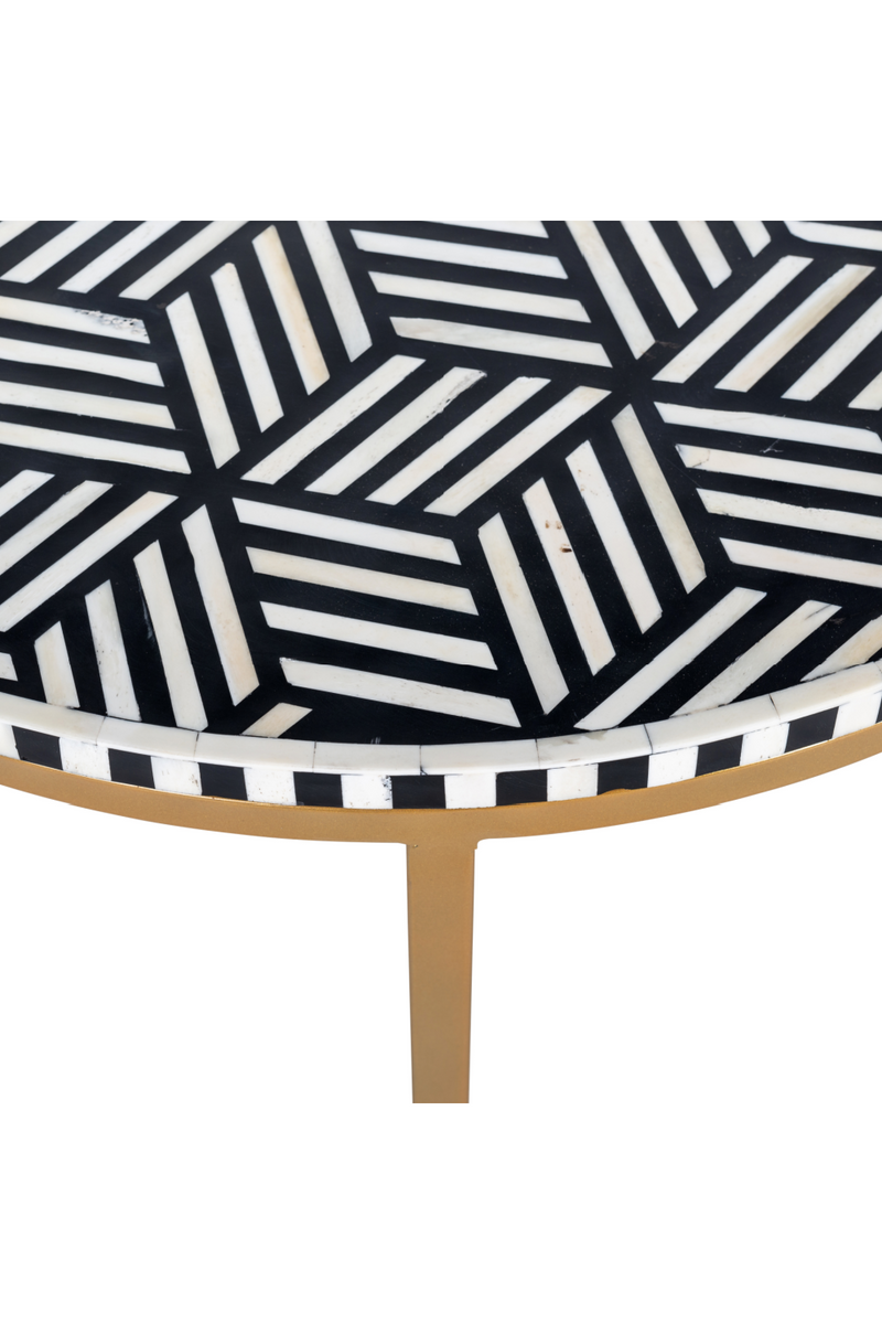 Round Patterned Coffee Table | OROA Bliss | Oroatrade.com