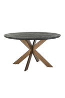 Brass Round Dining Table | Richmond Interiors Blackbone | Oroatrade.com