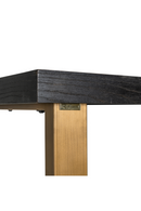 Black Oak Modern Bar Table | Richmond Interiors Blackbone | Oroatrade.com