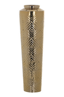 Gold Carved Vase | OROA Dana | Oroatrade.com