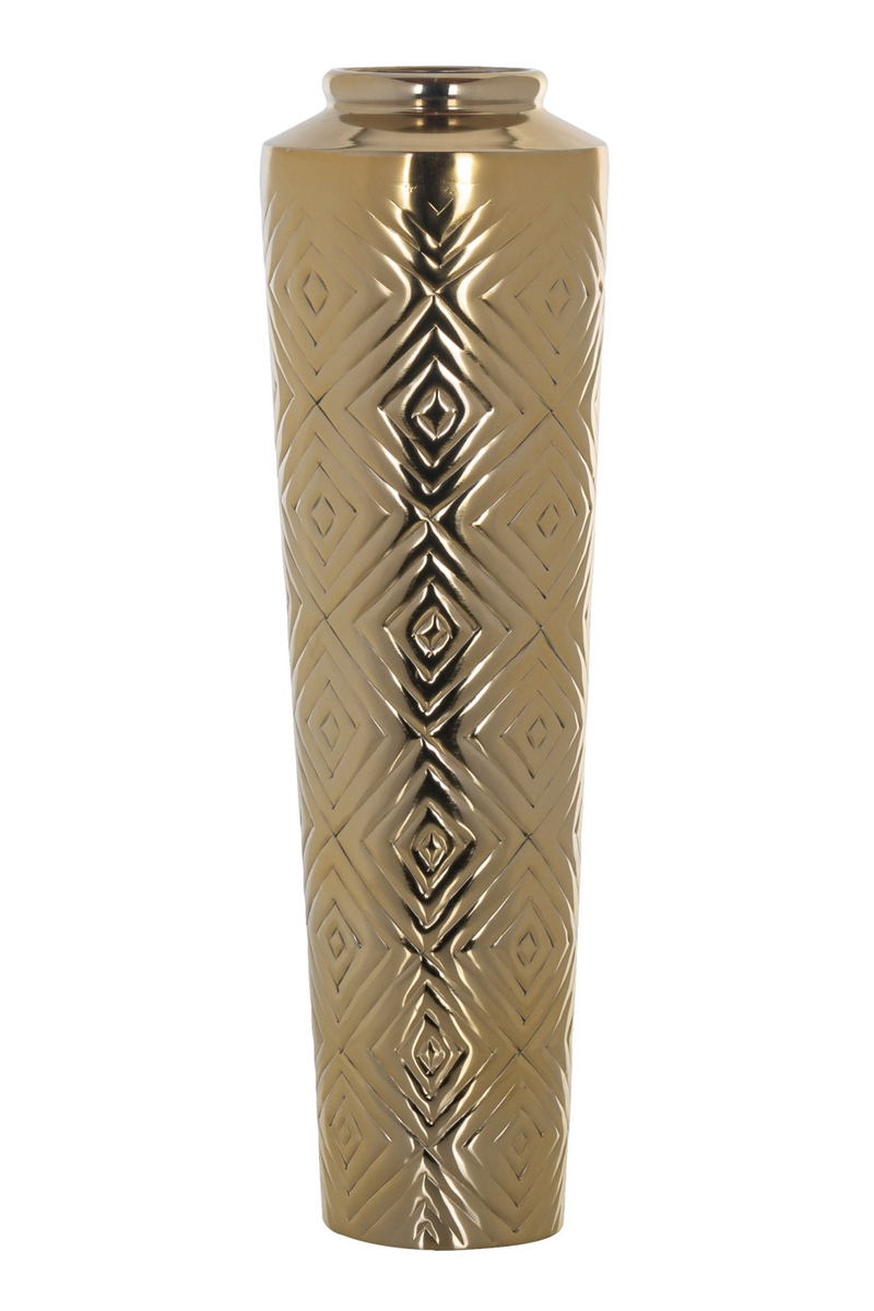 Gold Carved Vase | OROA Dana | Oroatrade.com