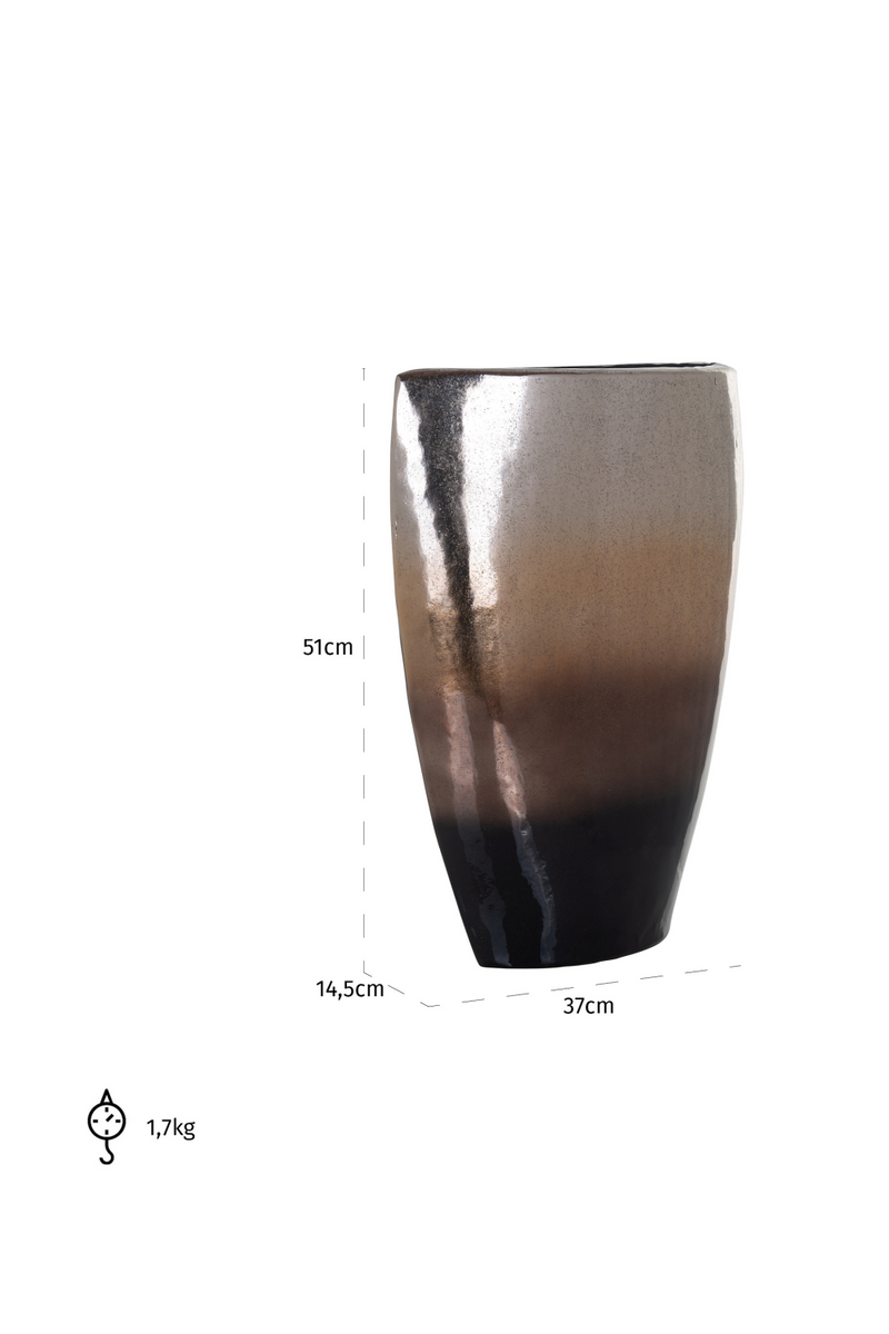 Classic Aluminum Vase | OROA Iris | Oroatrade.com
