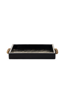 Black Modern Tray | Richmond Interiors Liv | Oroatrade
