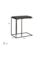 Black Aluminum Sofa Table | Richmond Interiors Ventana | Oroatrade.com
