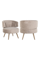Modern Velvet Easy Chair | Richmond Interiors Hazel | Oroatrade.com