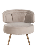 Modern Velvet Easy Chair | Richmond Interiors Hazel | Oroatrade.com