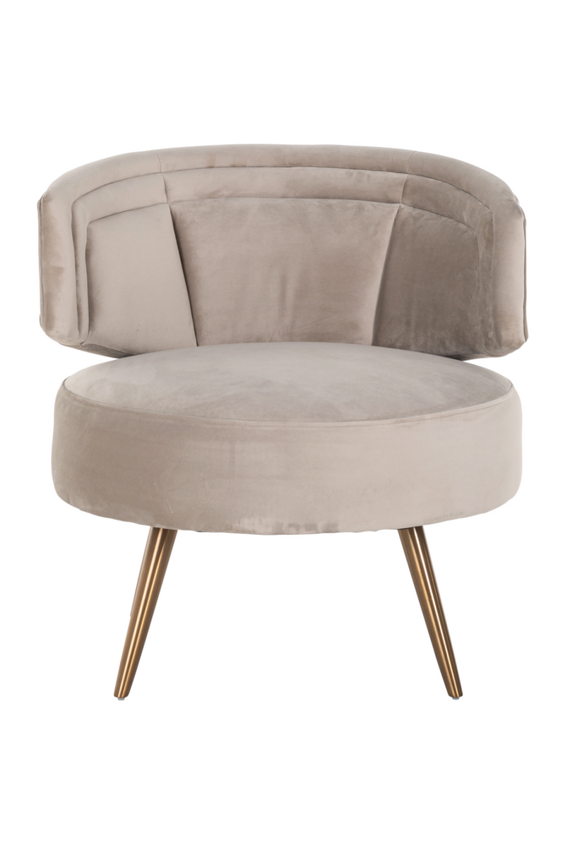 Modern Velvet Easy Chair | OROA Hazel | Oroatrade.com