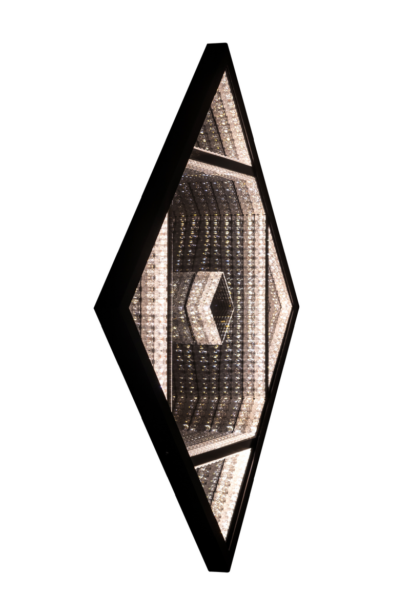 Crystal Black Wall Lamp | OROA Fayen | Oroatrade.com