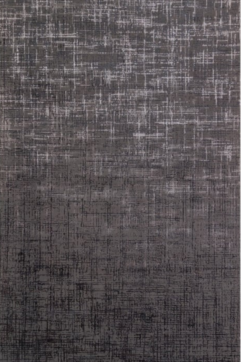 Dark Gray Cotton Blend Rug | OROA Byblos | Oroatrade.com