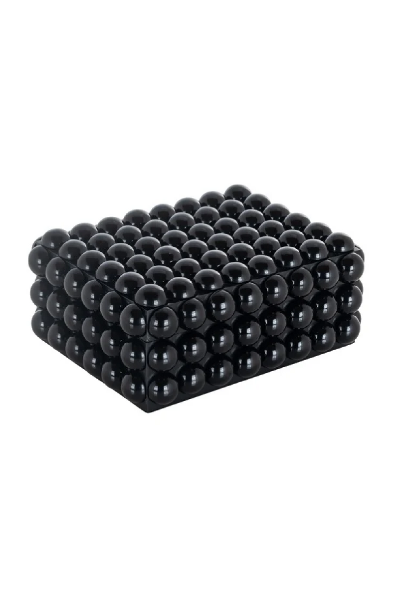 Black Modern Jewellery Box | OROA Batool | Oroatrade.com