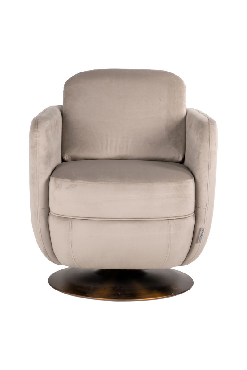 Upholstered Modern Swivel Chair | OROA Turner | Oroatrade.com